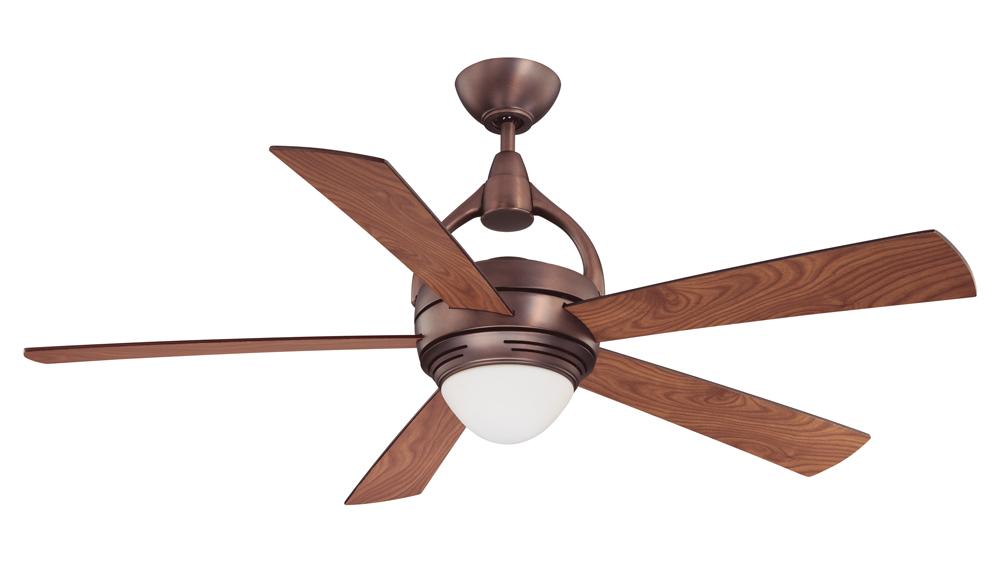 One Light Oil Rubbed Bronze Ceiling Fan